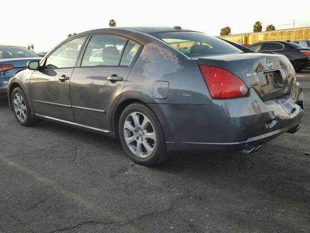 1N4BA41EX7C819183 - 2007 NISSAN MAXIMA SE WHITE photo 3