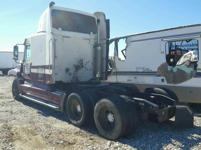 1FUJBBCK25LU23832 - 2005 FREIGHTLINER CONVENTION BURGUNDY photo 3