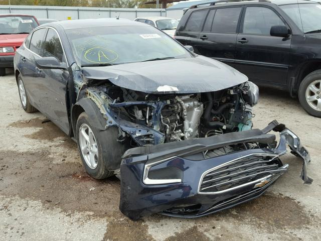 1G1ZB5ST8HF149456 - 2017 CHEVROLET MALIBU LS BLUE photo 1