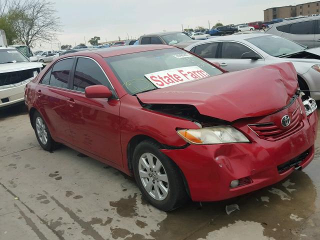 JTNBE46K273050929 - 2007 TOYOTA CAMRY NEW RED photo 1