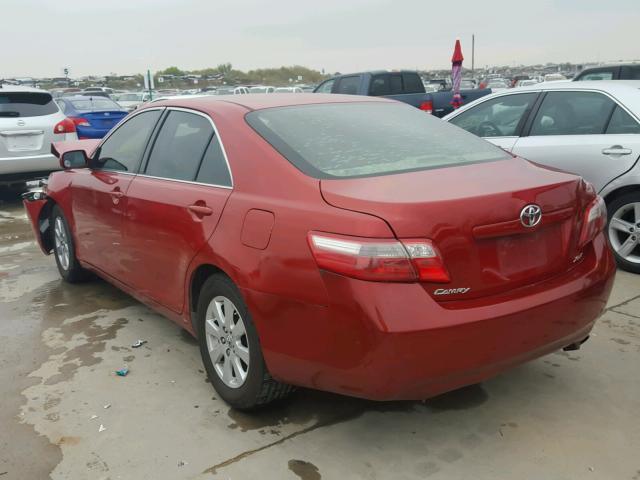 JTNBE46K273050929 - 2007 TOYOTA CAMRY NEW RED photo 3