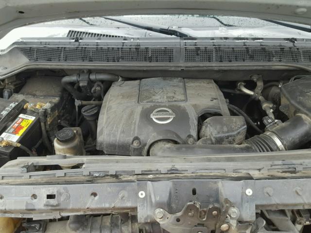 5N1BA08D48N601225 - 2008 NISSAN ARMADA SE SILVER photo 7