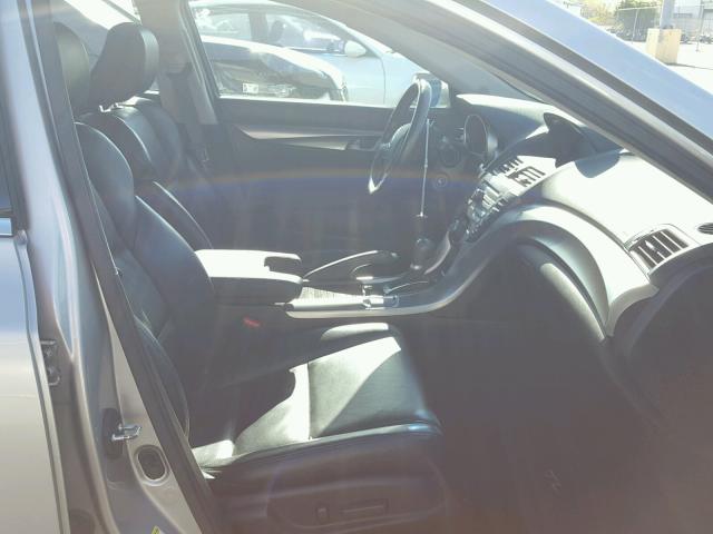 19UUA8F25BA001004 - 2011 ACURA TL SILVER photo 5