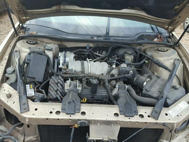 2G2WP522941367527 - 2004 PONTIAC GRAND PRIX GOLD photo 7