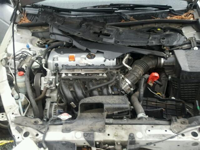 1HGCP2F80BA103063 - 2011 HONDA ACCORD EXL SILVER photo 7