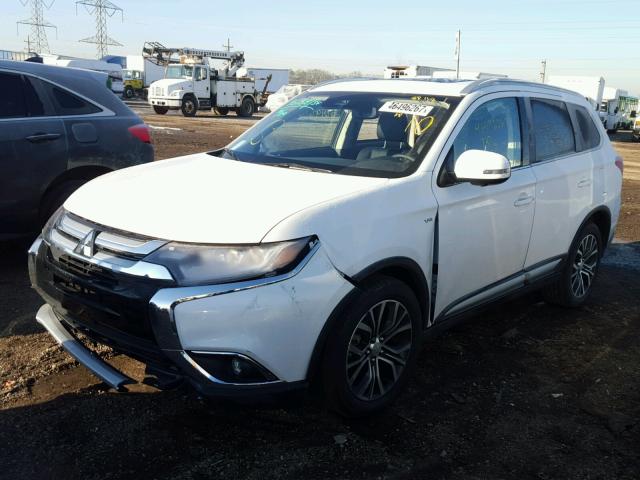 JA4JZ4AX5HZ057261 - 2017 MITSUBISHI OUTLANDER WHITE photo 2