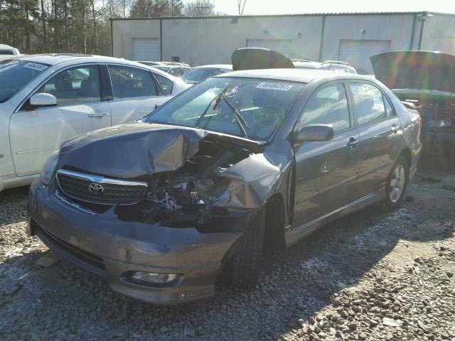 1NXBR32E67Z823961 - 2007 TOYOTA COROLLA CE GRAY photo 2