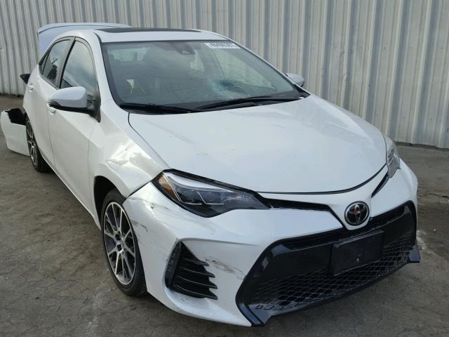 5YFBURHE4HP602595 - 2017 TOYOTA COROLLA L WHITE photo 1