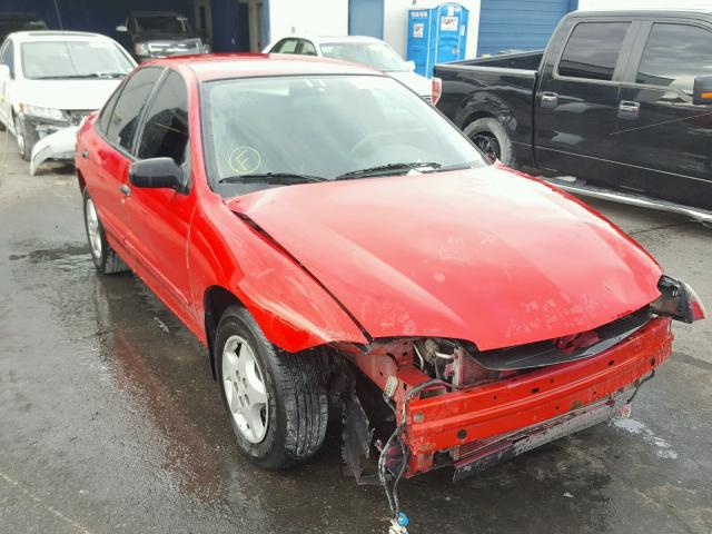 1G1JC52F337102830 - 2003 CHEVROLET CAVALIER RED photo 1