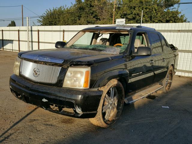 3GYEK63N52G248411 - 2002 CADILLAC ESCALADE E BLACK photo 2