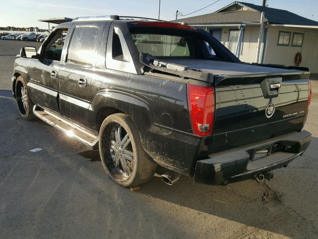 3GYEK63N52G248411 - 2002 CADILLAC ESCALADE E BLACK photo 3