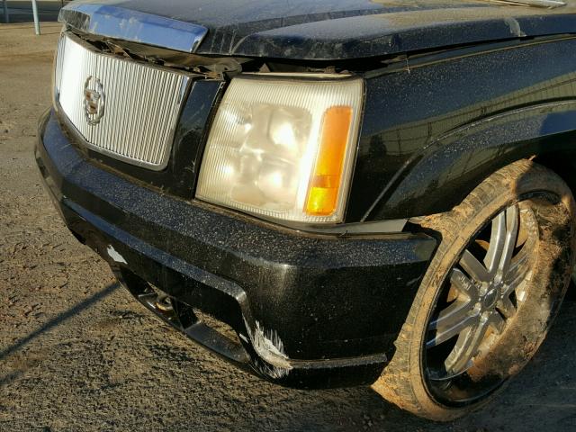 3GYEK63N52G248411 - 2002 CADILLAC ESCALADE E BLACK photo 9