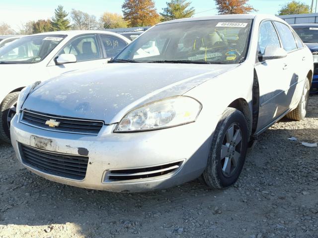 2G1WT55K879111719 - 2007 CHEVROLET IMPALA LT SILVER photo 2