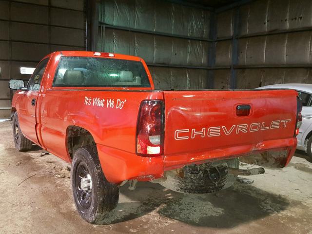 3GCEC14X26G162260 - 2006 CHEVROLET SILVERADO RED photo 3