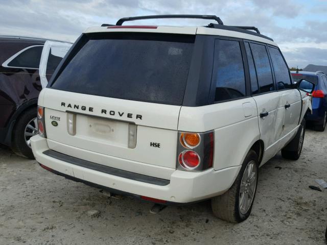 SALMF11454A166921 - 2004 LAND ROVER RANGE ROVE WHITE photo 4