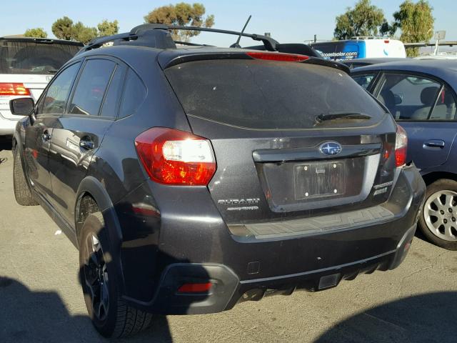 JF2GPABCXGH289697 - 2016 SUBARU CROSSTREK BLACK photo 3