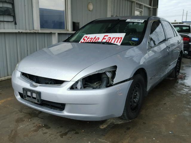 3HGCM56303G704622 - 2003 HONDA ACCORD LX SILVER photo 2