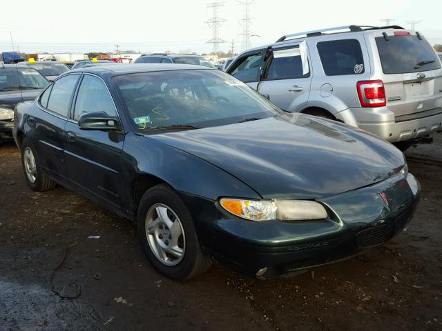 1G2WJ52M0WF309207 - 1998 PONTIAC GRAND PRIX GREEN photo 1