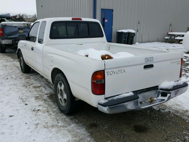 4TAVL52N8YZ613747 - 2000 TOYOTA TACOMA XTR WHITE photo 3