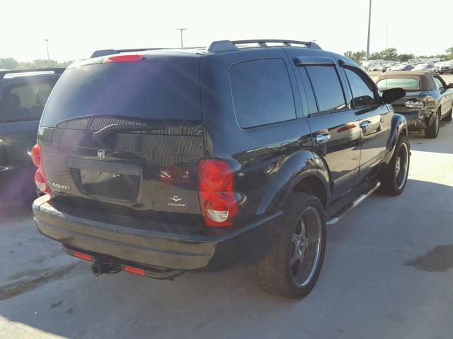 1D4HD38KX5F612552 - 2005 DODGE DURANGO ST BLACK photo 4