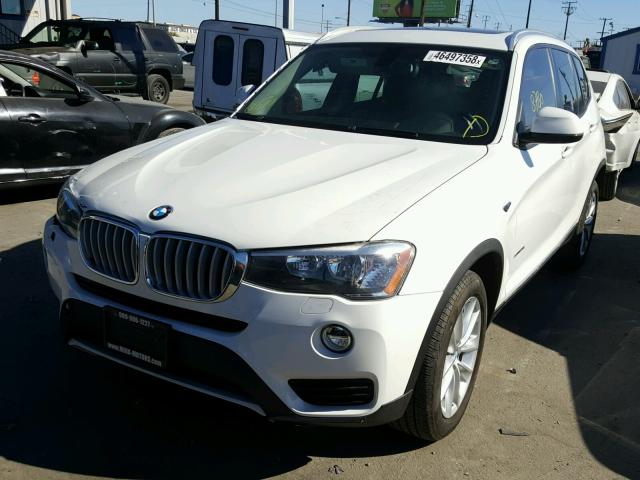 5UXWZ7C34H0V89935 - 2017 BMW X3 SDRIVE2 Ақ фото 2