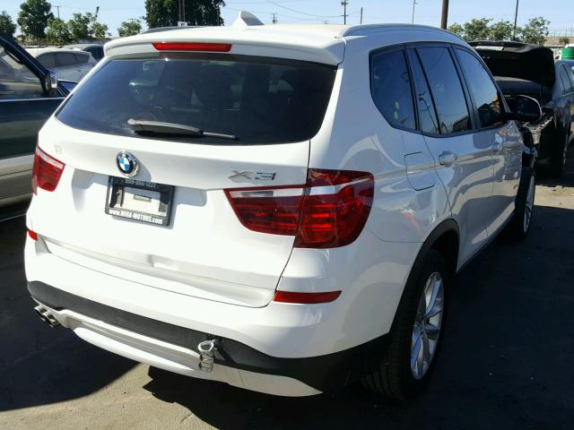 5UXWZ7C34H0V89935 - 2017 BMW X3 SDRIVE2 Ақ фото 4