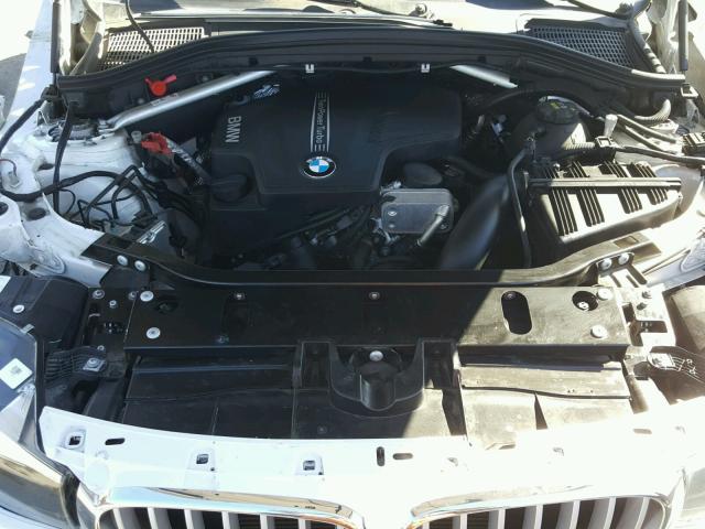 5UXWZ7C34H0V89935 - 2017 BMW X3 SDRIVE2 Ақ фото 7