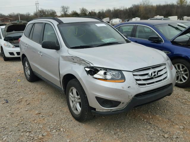 5XYZG3ABXBG014926 - 2011 HYUNDAI SANTA FE G SILVER photo 1