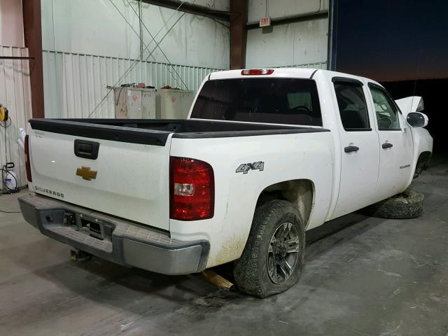 1GCPKPE77CF222074 - 2012 CHEVROLET SILVERADO WHITE photo 4