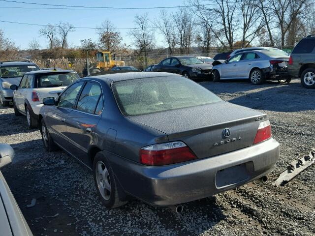 19UUA56663A019336 - 2003 ACURA 3.2TL GRAY photo 3