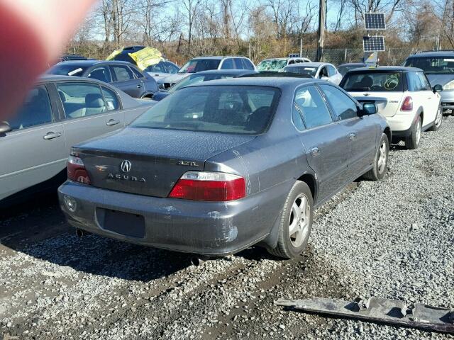 19UUA56663A019336 - 2003 ACURA 3.2TL GRAY photo 4