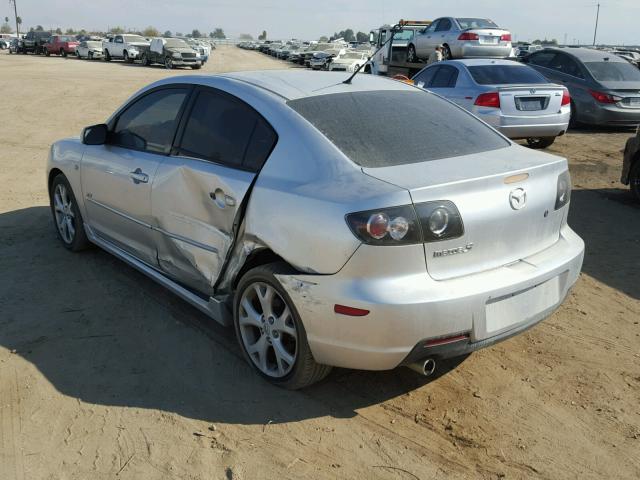 JM1BK324271641059 - 2007 MAZDA 3 S SILVER photo 3