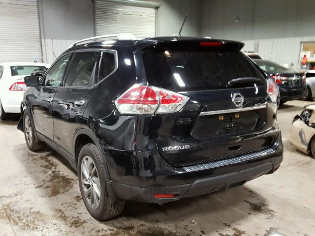 5N1AT2MV9FC829665 - 2015 NISSAN ROGUE BLACK photo 3