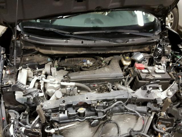 5N1AT2MV9FC829665 - 2015 NISSAN ROGUE BLACK photo 7