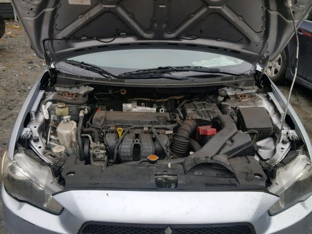 JA3AU16U59U007779 - 2009 MITSUBISHI LANCER DE GRAY photo 7