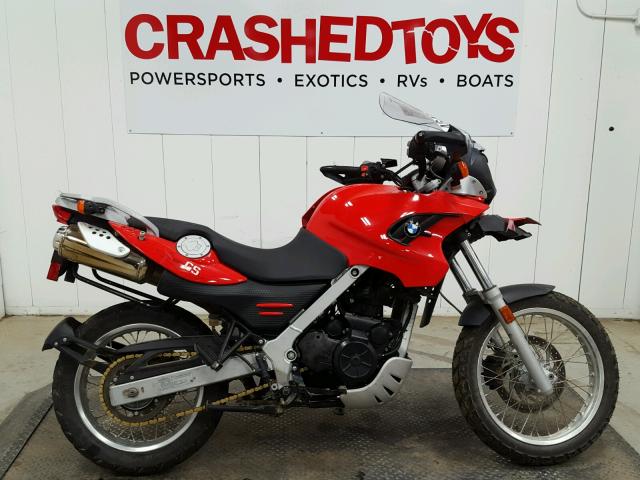 WB10179089ZW16396 - 2009 BMW G650 GS RED photo 1