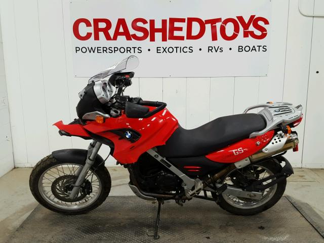 WB10179089ZW16396 - 2009 BMW G650 GS RED photo 3