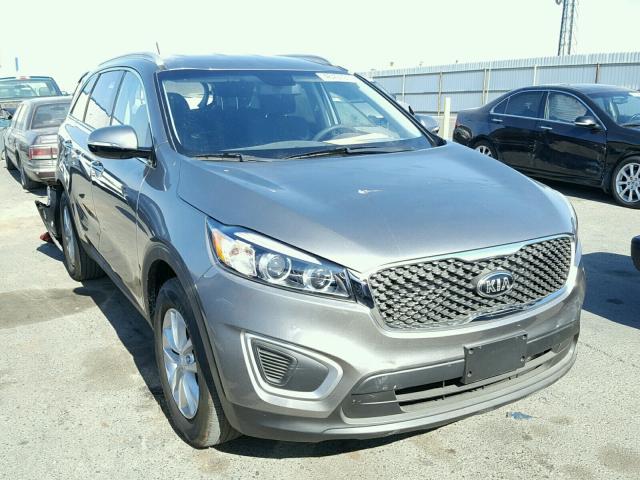 5XYPG4A57JG368750 - 2018 KIA SORENTO LX CHARCOAL photo 1