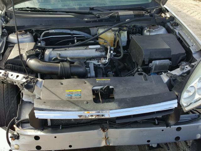 1G1ZS51F66F130512 - 2006 CHEVROLET MALIBU LS SILVER photo 7