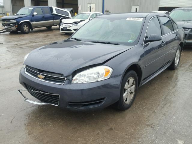 2G1WT57K291178864 - 2009 CHEVROLET IMPALA 1LT GRAY photo 2