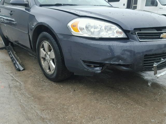 2G1WT57K291178864 - 2009 CHEVROLET IMPALA 1LT GRAY photo 9