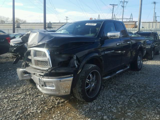 1C6RD7GT6CS327149 - 2012 DODGE RAM 1500 S BLACK photo 2