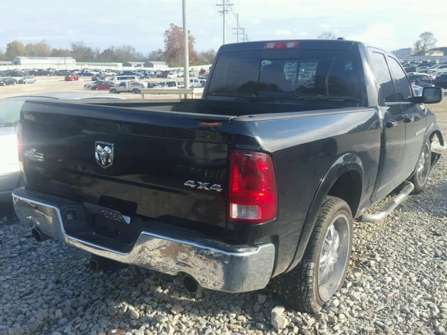 1C6RD7GT6CS327149 - 2012 DODGE RAM 1500 S BLACK photo 4