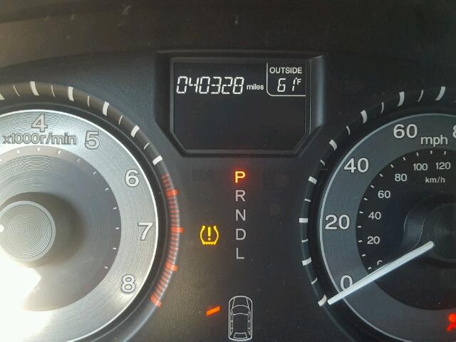 5FNRL5H60CB129558 - 2012 HONDA ODYSSEY EX BLACK photo 8