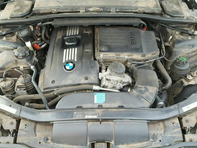 WBAWB73537P155225 - 2007 BMW 335 I BLACK photo 7