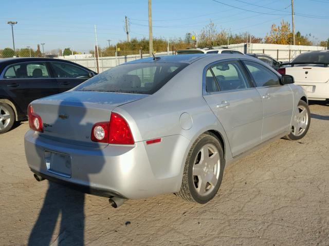 1G1ZJ577394161526 - 2009 CHEVROLET MALIBU 2LT SILVER photo 4