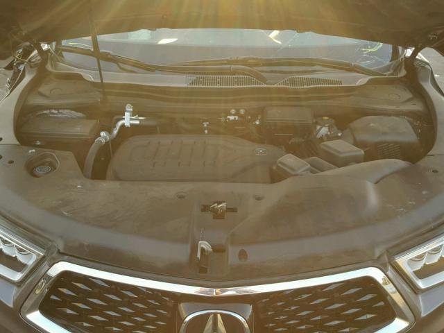 5FRYD4H88HB028603 - 2017 ACURA MDX ADVANC GRAY photo 7