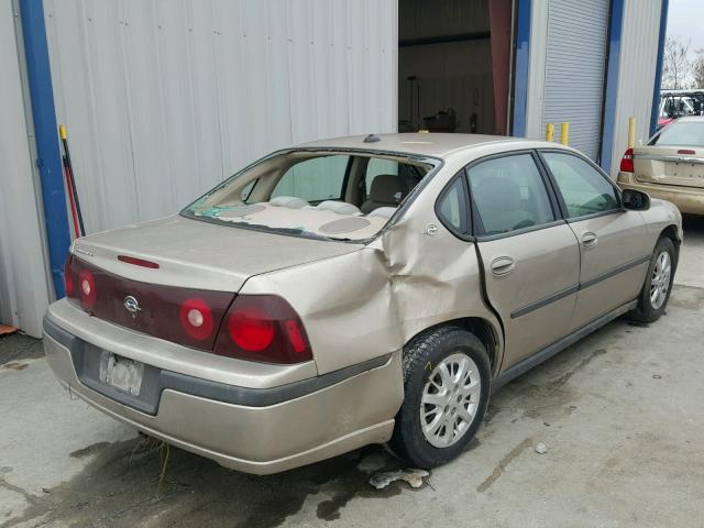 2G1WF52EX39420964 - 2003 CHEVROLET IMPALA GOLD photo 10