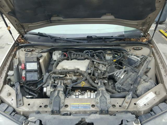 2G1WF52EX39420964 - 2003 CHEVROLET IMPALA GOLD photo 7