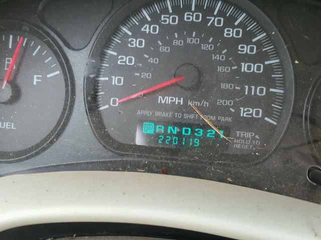 2G1WF52EX39420964 - 2003 CHEVROLET IMPALA GOLD photo 8